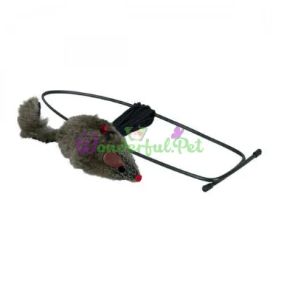 Trixie Plush Mouse on Door Frame Cord 8 cm / 190 cm