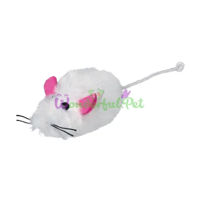 Trixie Plush Mouse Cat Toy with Squeaker 9 cm (assorted colors)