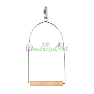 Trixie Bird Arch Swing 10 x 22 cm (Wood)
