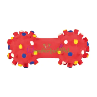 Trixie Dog Toy Spiky Dumbbell 10 cm (latex)