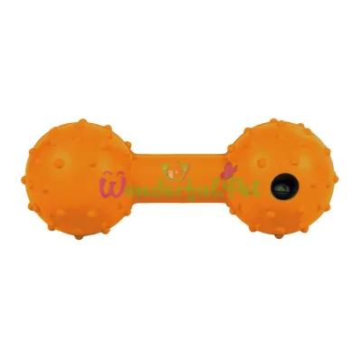 Trixie Dog Toy Dumbbell with Bell, assorted, 12 cm