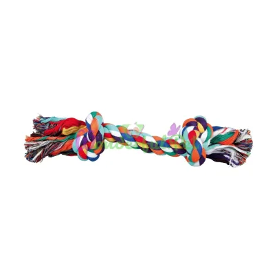 Trixie Braided Rope Dog Toy 37 cm (Textile, Assorted Colors)