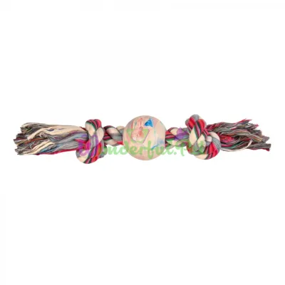 Trixie Braided Rope Dog Toy with Ball 36 cm, d=7 cm (Textile)