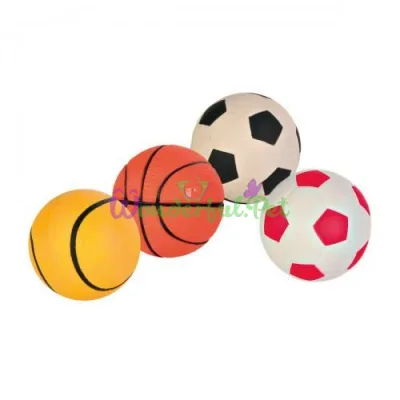 Trixie Dog Toy Ball d=7 cm (foam rubber, assorted colors)