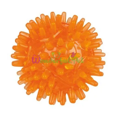 Trixie Flashing Spiky Ball d=5 cm Dog Toy (Thermoplastic Rubber, Assorted Colours)