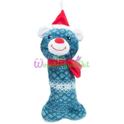 Игрушка для собак Trixie Рождественская кость 31 см (плюш)