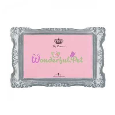 Коврик под миску Trixie My Princess 44 см / 28 см (розовый)