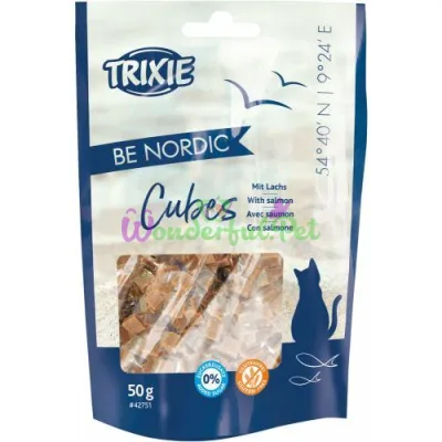 Лакомство для кошек Trixie Be Nordic Salmon Cubes 50 г (лосось)