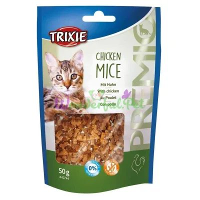 Лакомство для кошек Trixie PREMIO Chicken Mice 50 г (курица)