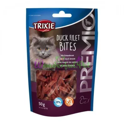 Ласощі для котів Trixie PREMIO Duck Filet Bites 50 г (качка)