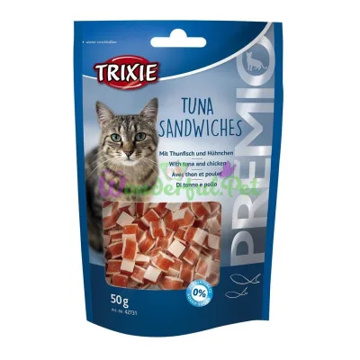Ласощі Trixie PREMIO Cat Tuna Sandwiches 50 г