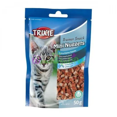 Лакомство для кошек Trixie Trainer Snack Mini Nuggets 50 г (курица и рыба)