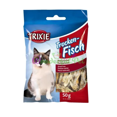 Лакомство для кошек Trixie Рыба сушеная 50 г