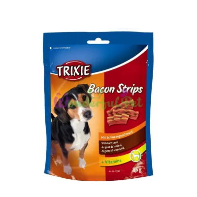 Лакомство для собак Trixie Bacon Strips 85 г (бекон)