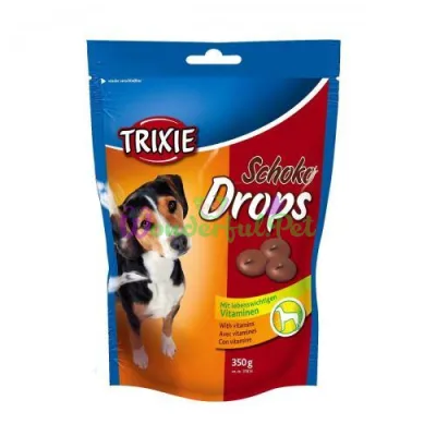 Лакомство для собак Trixie Chocolate Drops 350 г (шоколад)