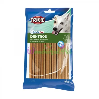 Ласощі для собак Trixie Denta Fun Dentros Poultry 180 г