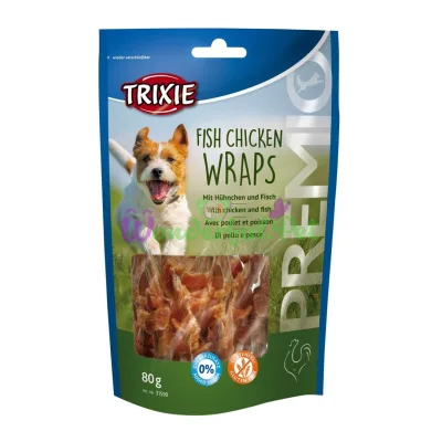Лакомство для собак Trixie PREMIO Fish Chicken Wraps 80 г (курица и рыба)
