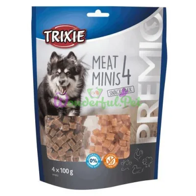 Лакомство для собак Trixie PREMIO Meat Minis 4 x 100 г (курица, утка, говядина, баранина)