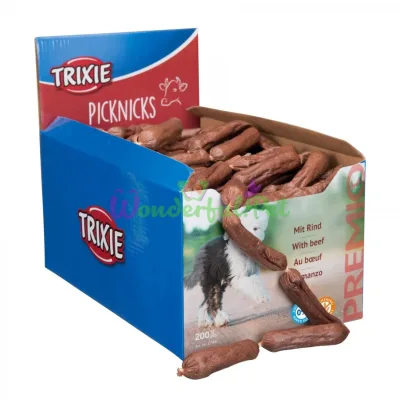 Лакомство для собак Trixie PREMIO Picknicks сосиски 1,6 кг / 200 шт (говядина)