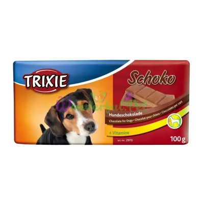 Лакомство для собак Trixie Schoko Dog Chocolate 100 г (шоколад)
