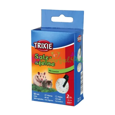 Минеральная соль для грызунов Trixie с травами 120 г / 2 шт