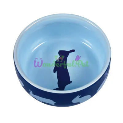 Trixie Ceramic Bowl 250 ml / 11 cm (blue, pink, beige)