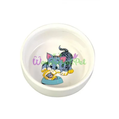 Trixie Ceramic Bowl 300 ml / 11 cm (white)