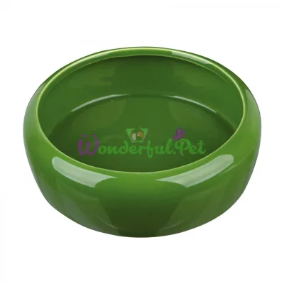 Trixie Ceramic Bowl 400 ml / 13 cm (blue, orange, red, green)