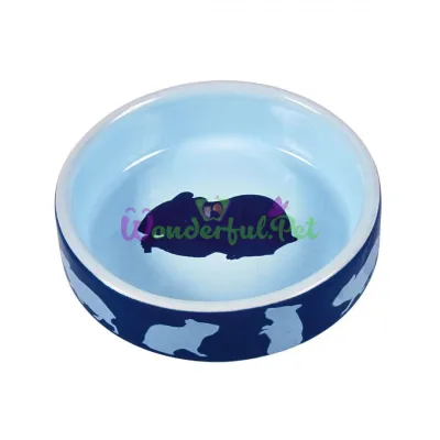 Trixie Ceramic Bowl 80 ml / 8 cm (blue, pink, beige)