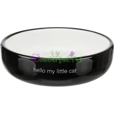 Миска керамическая Trixie для кошек коротконосых пород 300 мл / 15 см