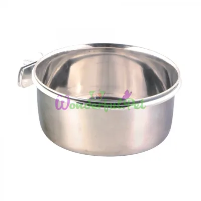 Trixie Metal Bowl with Screw Mount 600 ml / 12 cm