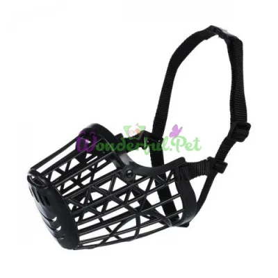Trixie Plastic Muzzle XS 14 cm (Black)