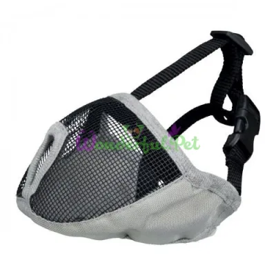 Trixie Grey Muzzle for Brachycephalic Dogs S-M 24 cm