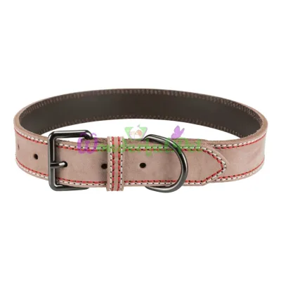 Ошейник Trixie кожаный Native M-L 39-47 см / 20 мм (коричневый)