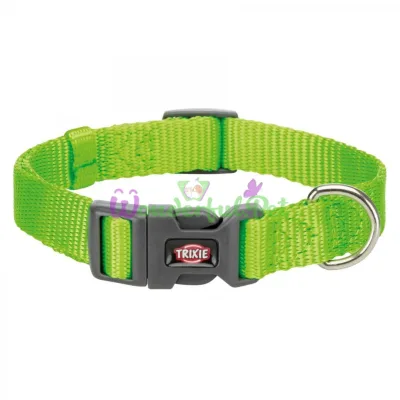 Trixie Premium Nylon Collar XS-S 22-35 cm / 10 mm (Green) - 201417