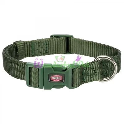 Trixie Premium Nylon Collar XXS-XS 15-25 cm / 10 mm (Green) - 202119