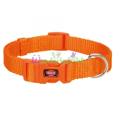 Trixie Premium Nylon Collar XXS-XS 15-25 cm / 10 mm (Orange) - 202118