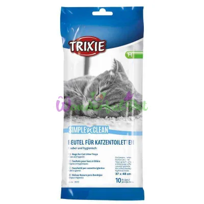 Пакети Trixie Simple Clean Bags Cat Litter M 37x48 см 10 шт