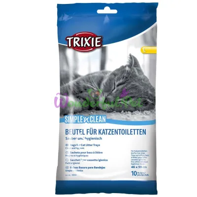 Trixie Simple Clean Cat Litter Bags L 46x59 cm 10 pcs