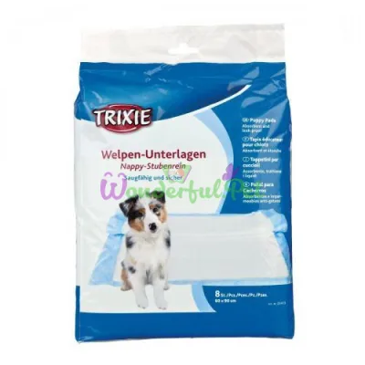Пеленки для собак Trixie 60 x 90 см, 8 шт (целлюлоза)