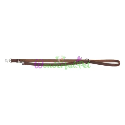 Поводок Trixie кожаный Rustic M-L 2 м / 20 мм (коричневый)