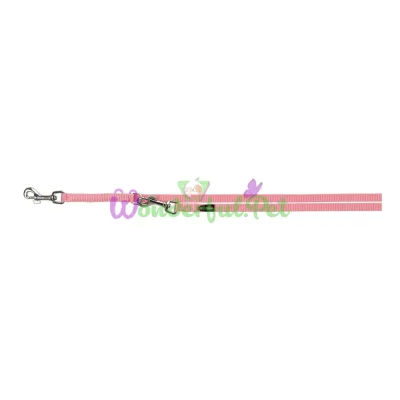 Поводок-перестежка Trixie из нейлона Premium XS-S 2 м / 15 мм (розовый) - 200410