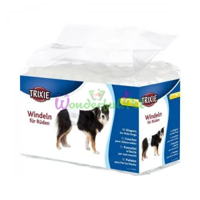 Подгузники для кобелей Trixie 46-60 см M-L 12 шт