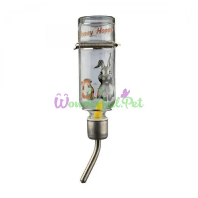 Trixie Honey Hopper Water Bottle 125 ml (Glass)