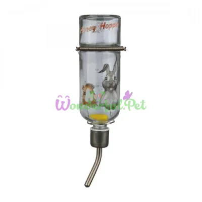 Trixie Honey Hopper Water Bottle 250 ml (Glass)