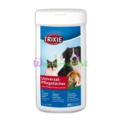 Салфетки гигиенические Trixie с алоэ-вера 30 шт