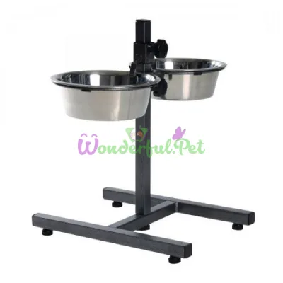 Trixie Dog Bowl Stand 2 x 1.8 L / 20 cm, h=40 cm