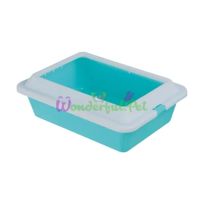 Туалет для кошек Trixie с бортиком 27 x 12 x 37 см (пластик, цвета в ассортименте)