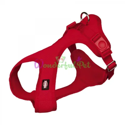 Trixie Soft Nylon Harness XXS-XS 28-40 cm / 15 mm (Red)