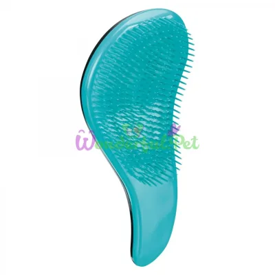 Trixie Plastic Slicker Brush Turquoise 19 cm